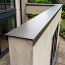 Aluminium Coping Length 3m - Secret Fix Powder Coated — RAL 7022 (in use)