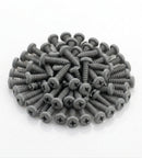 No. 12 × 30mm Pozi Pan Gutter Bracket Fixing Screw (100 Pack) — RAL 7037