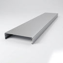 Aluminium Coping Length 3m - Secret Fix Powder Coated — RAL 9006