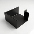 90° Aluminium Box Gutter Angle 135 x 100mm — Textured Black