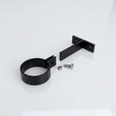 Adjustable Aluminium Pipe Clip 76mm Diameter — RAL 9005