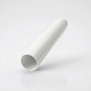 Flush Joint Aluminium Downpipe 63mm Diameter × 3m Length — RAL 9016