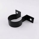 Aluminium Downpipe Clip 63mm Diameter - Flush Joint — RAL 9005