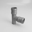 63mm Diameter Traditional Downpipe Branches 92.5° & 112.5° — RAL 7037 / 92.5 Degrees