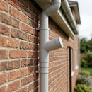 63mm Flush Joint Downpipe Branches – 92.5° or 112.5° Arms — RAL 9006 / 112.5 Deg (in use)