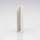 UF1 Aluminium Fascia Board Joint Cover - U Return Profile — RAL 9010