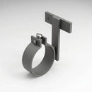 Adjustable Aluminium Pipe Clip 63mm Diameter — RAL 7037