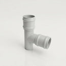 Traditional Aluminium Downpipe Branch 76mm Diameter — RAL 7035 / 92.5 Degrees