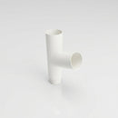 76mm Diameter Flush Joint Downpipe Branches — RAL 9016 / 112.5 Degrees