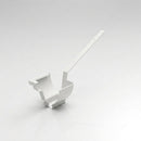Moulded Ogee Gutter Top Rafter Bracket 125 x 100mm — RAL 9016