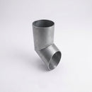 76mm Diameter Flush Joint Aluminium Downpipe Shoe (view 2)