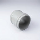 76mm Traditional Aluminium Downpipe Socket Non-Eared Spare — RAL 7035