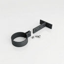 Adjustable Aluminium Pipe Clip 76mm Diameter — RAL 7021