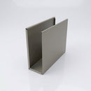 V Return Aluminium Fascia Board Gable Box Ends — RAL 7036