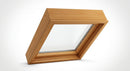 Centre Pivot Pitched Roof Window 3070 Pine Laminated (view 2)