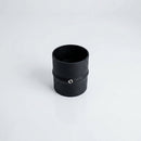 Flush Joint Internal Jointer 63mm Diameter Aluminium — Textured Black