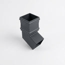 Traditional Aluminium Downpipe Bends 72x72mm – 92.5° & 112.5° — RAL 7016 / 112.5 Degrees