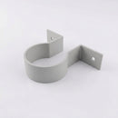 Aluminium Downpipe Clip 63mm Diameter - Flush Joint — RAL 7035