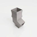 Traditional Aluminium Downpipe Bends 72x72mm – 92.5° & 112.5° — RAL 7036 / 112.5 Degrees