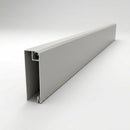 U Return Aluminium Fascia Board 30x25mm – 3m Length — RAL 7035