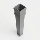 Traditional Downpipe Length 72x72mm x 3m Non-Eared Socket (view 2)