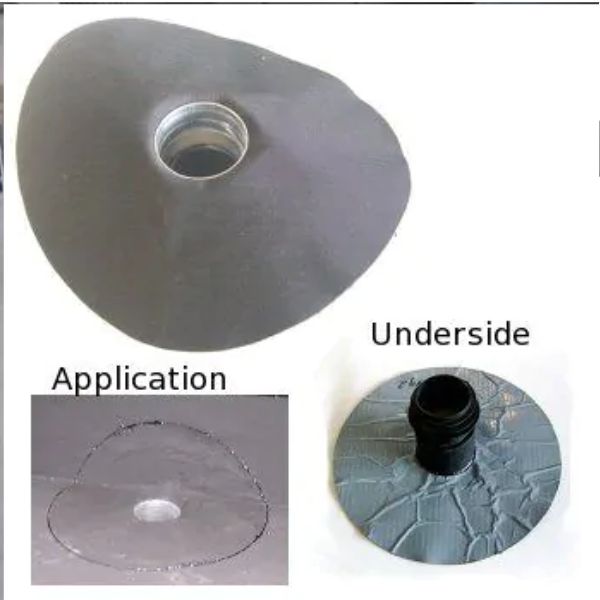 Self Adhesive EPDM Drain Outlet