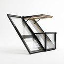 Double Balcony System 2220mm Triple Glazed Roof Window (view 2)