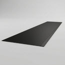 Aluminium Soffit Boards – Plain or Vented with Exterior Coating — Textured Black / 180mm Wide | Unvented
