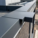 Aluminium Coping Angles 90° – Secret Fix Polyester Powder Coated