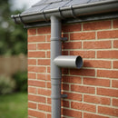 63mm Flush Joint Downpipe Branches – 92.5° or 112.5° Arms — Other Colour TBA / 92.5 Deg (in use)