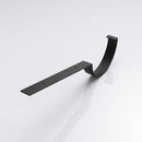 130mm Aluminium Gutter Top Rafter Bracket — Textured Black