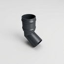 Traditional Aluminium Downpipe Bends 63mm Dia 92.5° 112.5° — RAL 7016 / 112.5 Degrees
