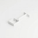 Adjustable Aluminium Pipe Clip 72×72mm – Flush Joint Downpipe — RAL 9016