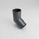 Flush Joint Aluminium Downpipe Bends 63mm Diameter — RAL 7016 / 112.5 Deg