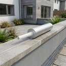 Low Modulus Silicone Sealant for Coping Joints 380ml Grey — RAL 9006 (in use)