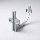 130mm Aluminium Gutter Fascia Bracket – Marine Grade Cast — RAL 9006