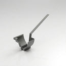 Moulded Ogee Gutter Top Rafter Bracket 125 x 100mm — RAL 7037