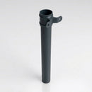 Aluminium Downpipe Length Eared Socket 63mm Dia x 3m — RAL 7016