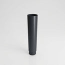 Aluminium Flush Joint Downpipe Sample — RAL 7016 / 76mmØ