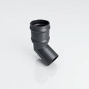 Traditional Aluminium Downpipe Bends 63mm Dia 92.5° 112.5° — RAL 7021 / 112.5 Degrees