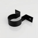 Aluminium Downpipe Clip 76mm Diameter — RAL 9005