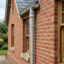 Traditional Downpipe Length 63mm Dia x 3m Non-Eared Socket — RAL 7035 (in use)