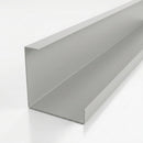 L Return Aluminium Fascia Board 30mm – 3m — RAL 7035