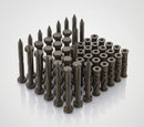 M8 x 70mm Hex Head Coach Screws, Stainless Steel (Pack of 50) — RAL 7022