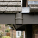Flush Joint Internal Jointer – 76mm Diameter Aluminium — RAL 7022 (in use)