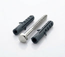 M8 x 70mm Hex Head Coach Screws, Stainless Steel (50) — RAL 7016