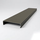 Aluminium Coping Length 3m - Secret Fix Powder Coated — RAL 7022