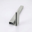L Return Aluminium Fascia Board Joint Cover — RAL 7035