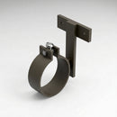 Adjustable Aluminium Pipe Clip 63mm Diameter — RAL 7022