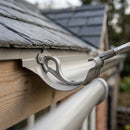 Touch Up Paint 125ml for Metal Cut Ends and Fixings — RAL 7036 (in use)